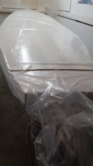 Vacuum plastic bags or poly tubing 850mm - 100UM