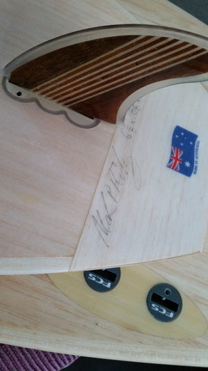 Aust made longboard fin boxes