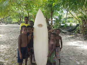 Travel to Papua New Guinea and build a balsa board
