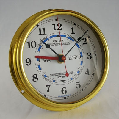 Tide and Time balsa surfboard clock