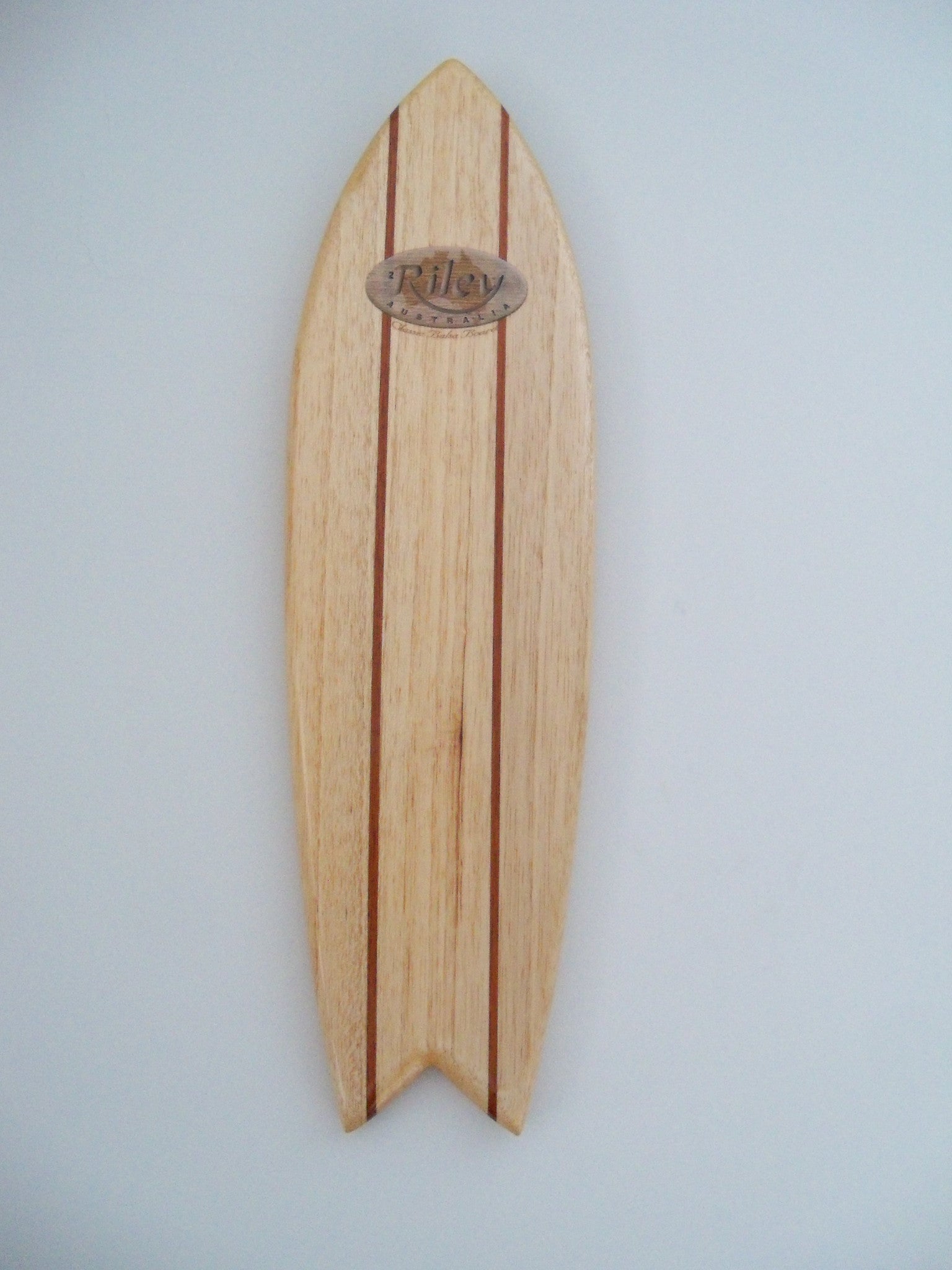 Tide and Time balsa surfboard clock