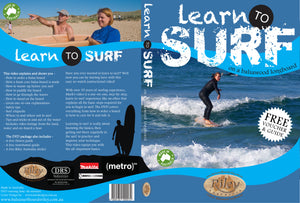 Learn to Surf on a Riley Balsawood Beginners’ Longboard