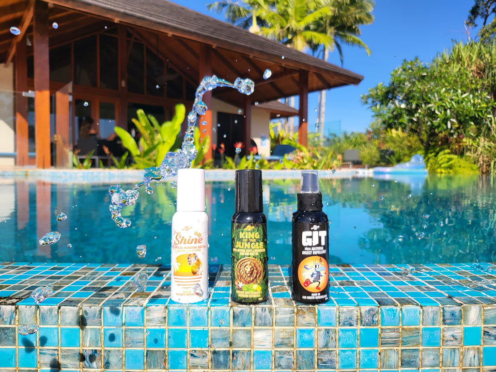 Tropic Shine - 100% Natural Sun Protection Oil, Aussie made