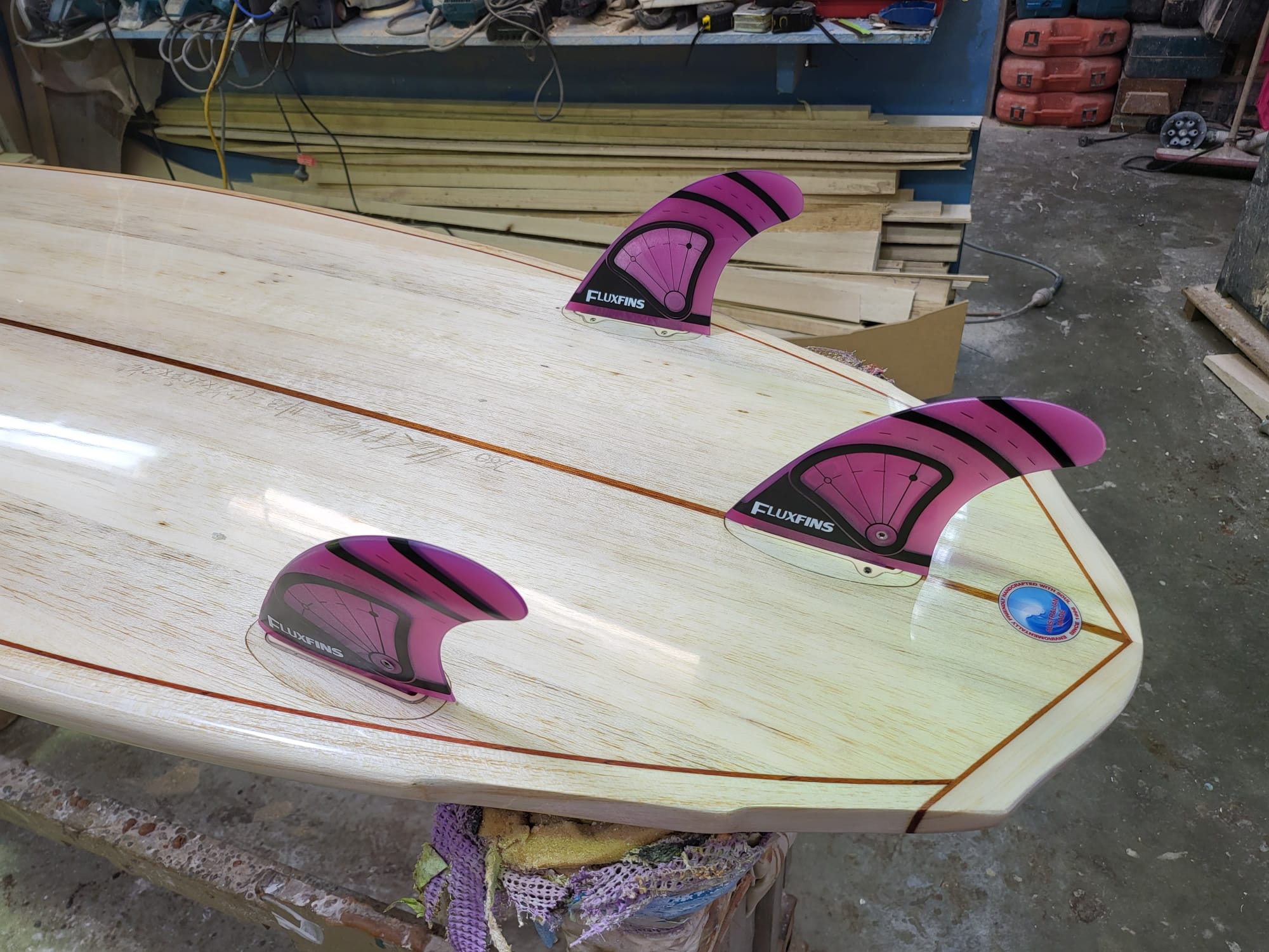 Flux Fins for FCS1