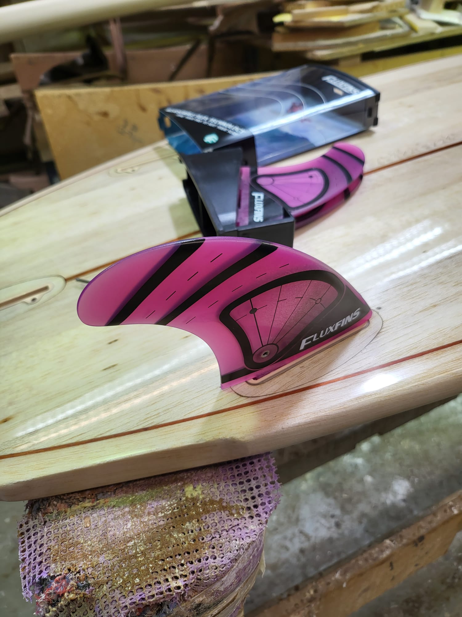 Flux Fins for FCS1