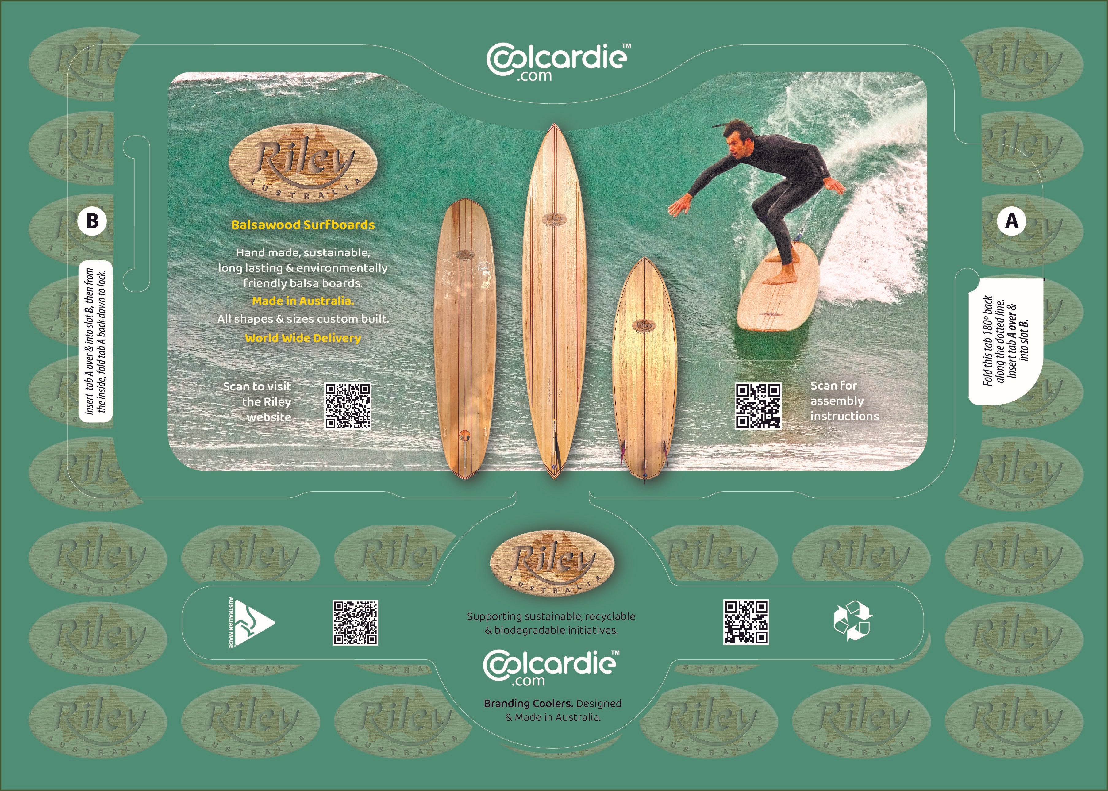 Recycled Coldie Holders