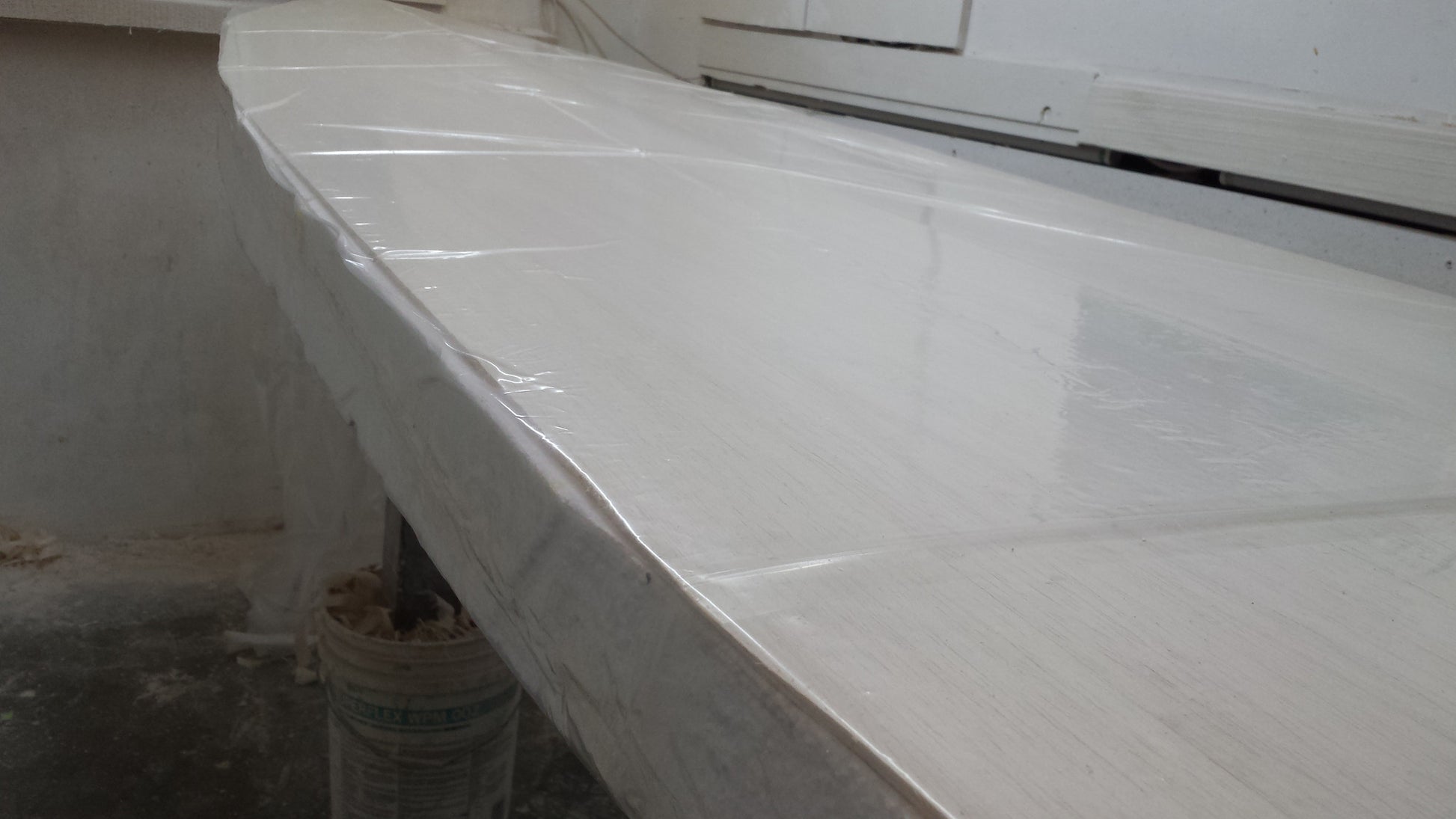 Vacuum plastic bags or poly tubing 850mm - 100UM