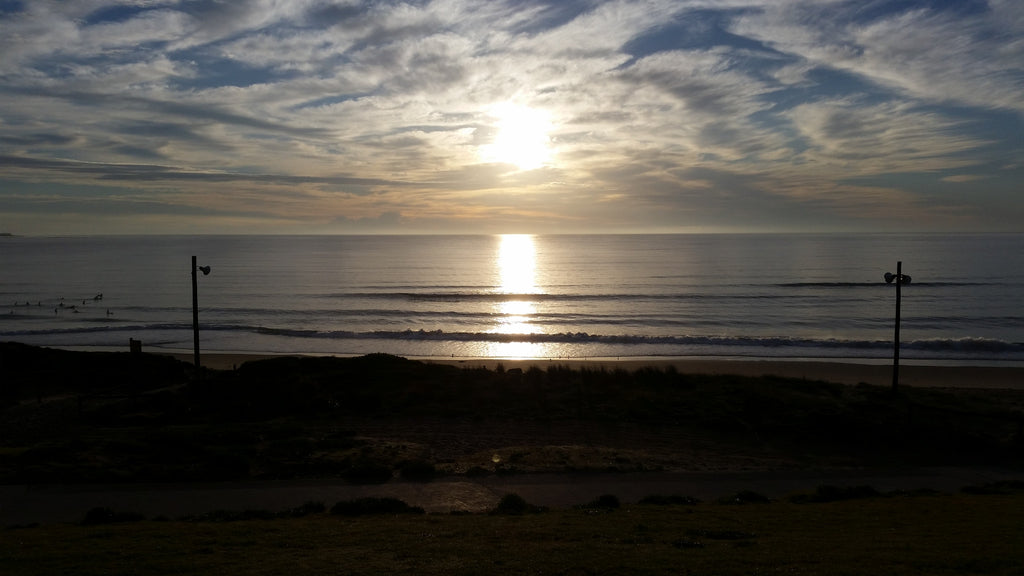 Canvas surf and beach panoramic surf prints