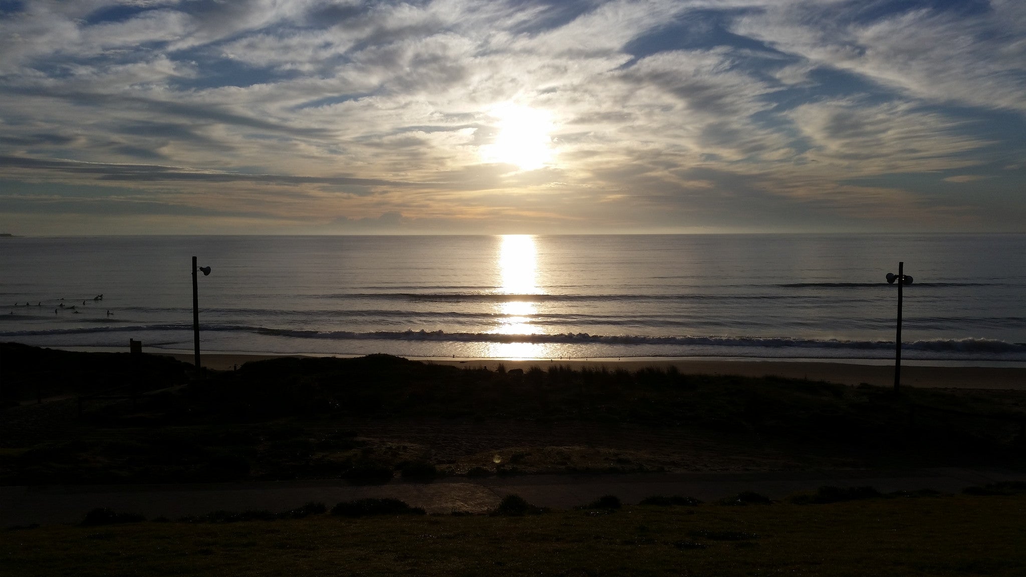 Canvas surf and beach panoramic surf prints