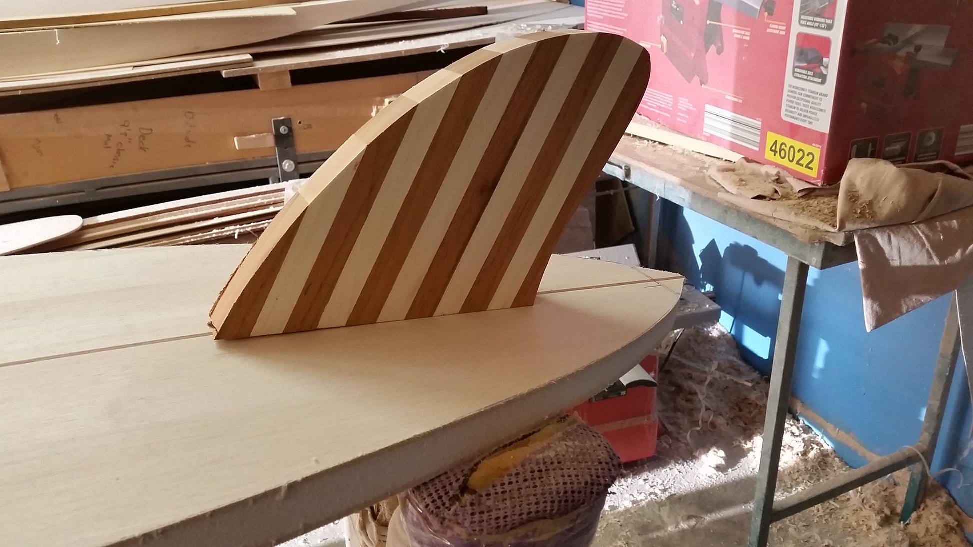 Timber fin blanks