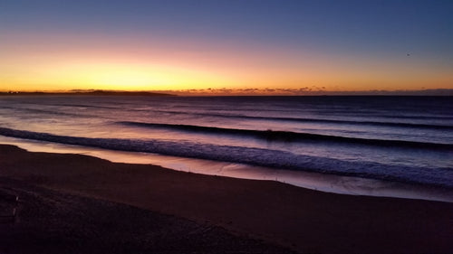 Canvas surf and beach panoramic surf prints