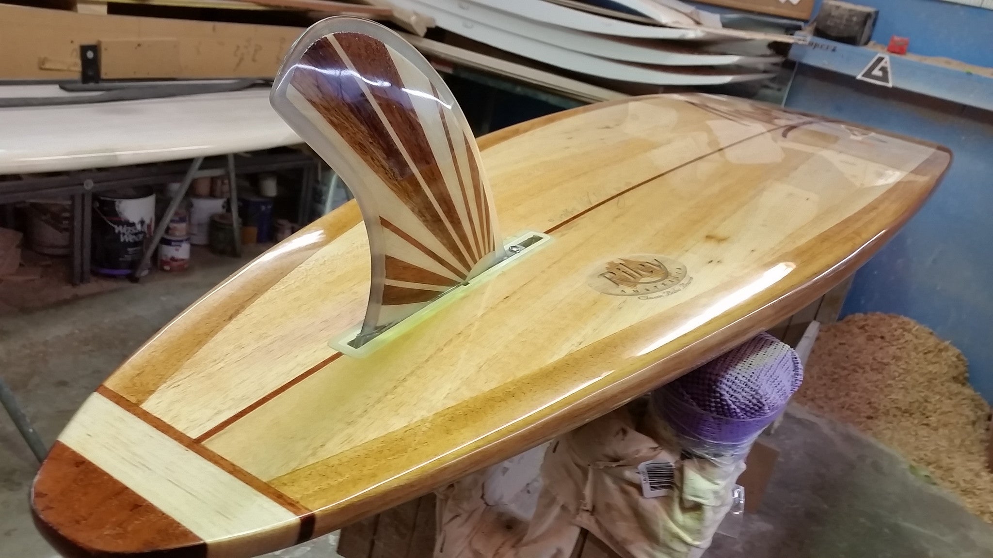 Solid Balsa Hawaiian Gun