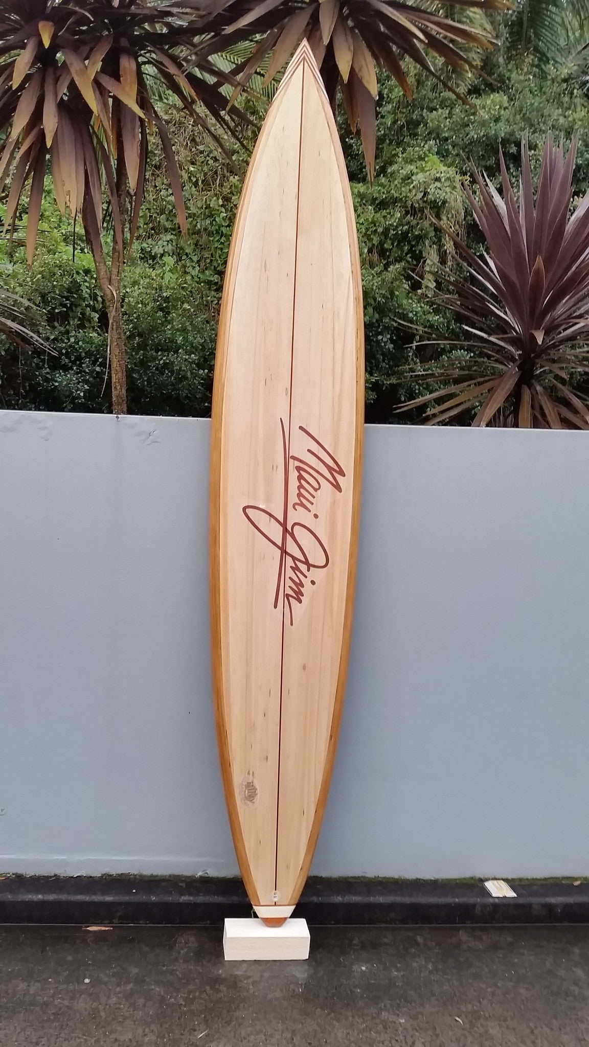 Solid Balsa Hawaiian Gun