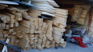 300mm long Raw balsa wood