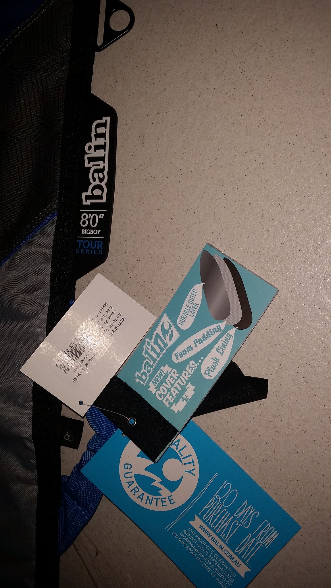 Vented Balin Surfboard covers and bags Riley Balsa Wood Surfboards