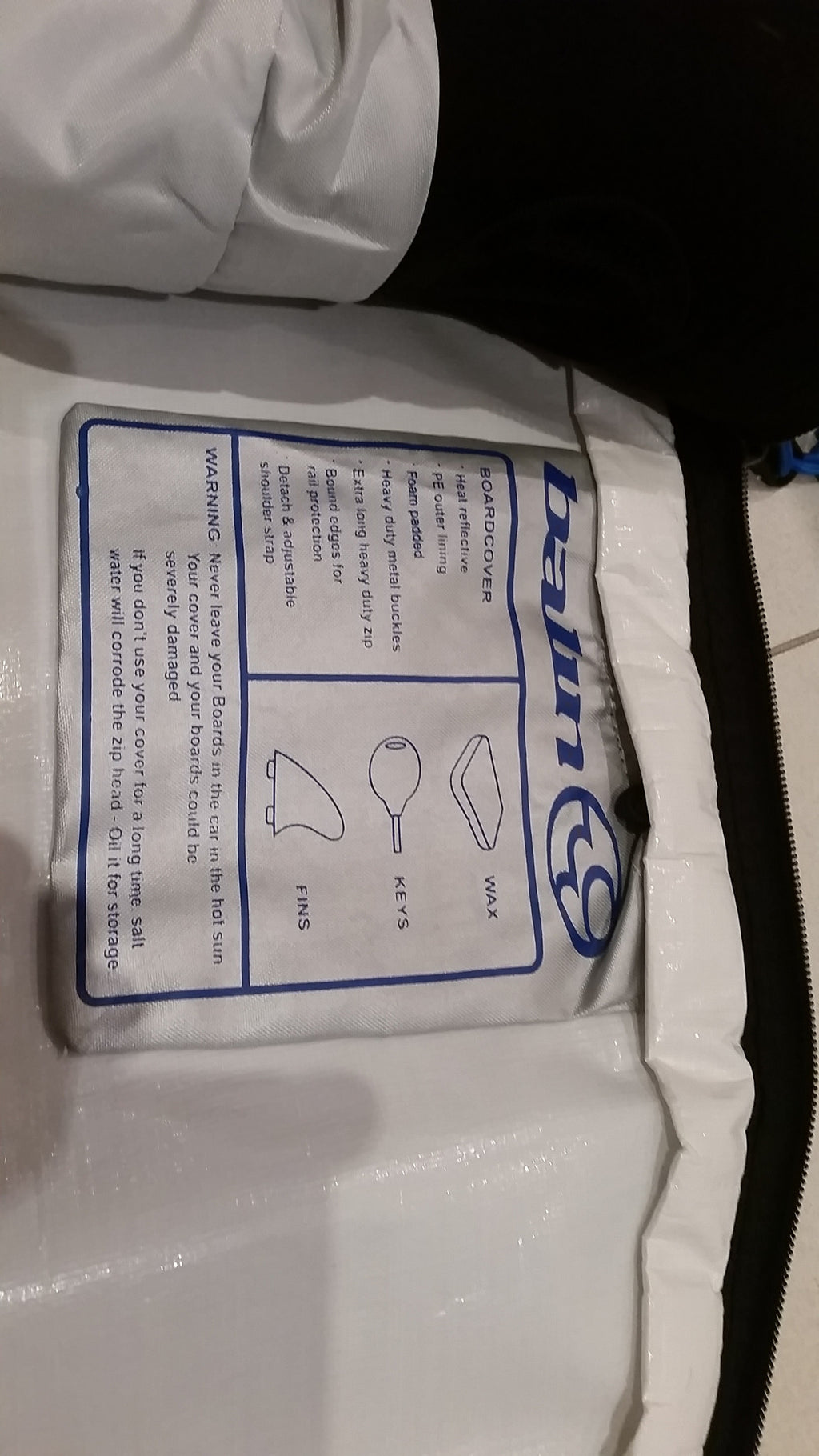 Vented Balin Surfboard covers and bags