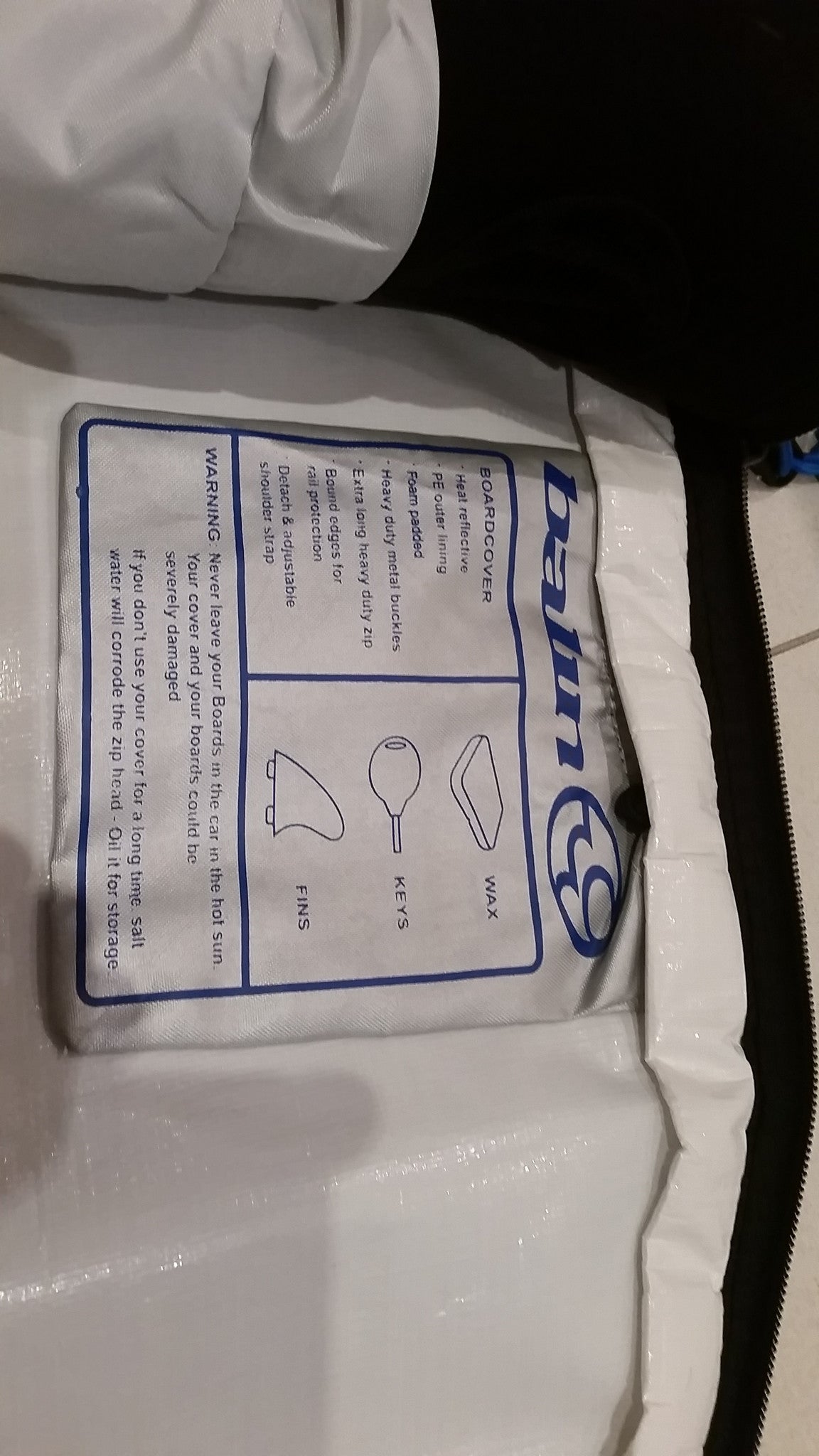 Vented Balin Surfboard covers and bags