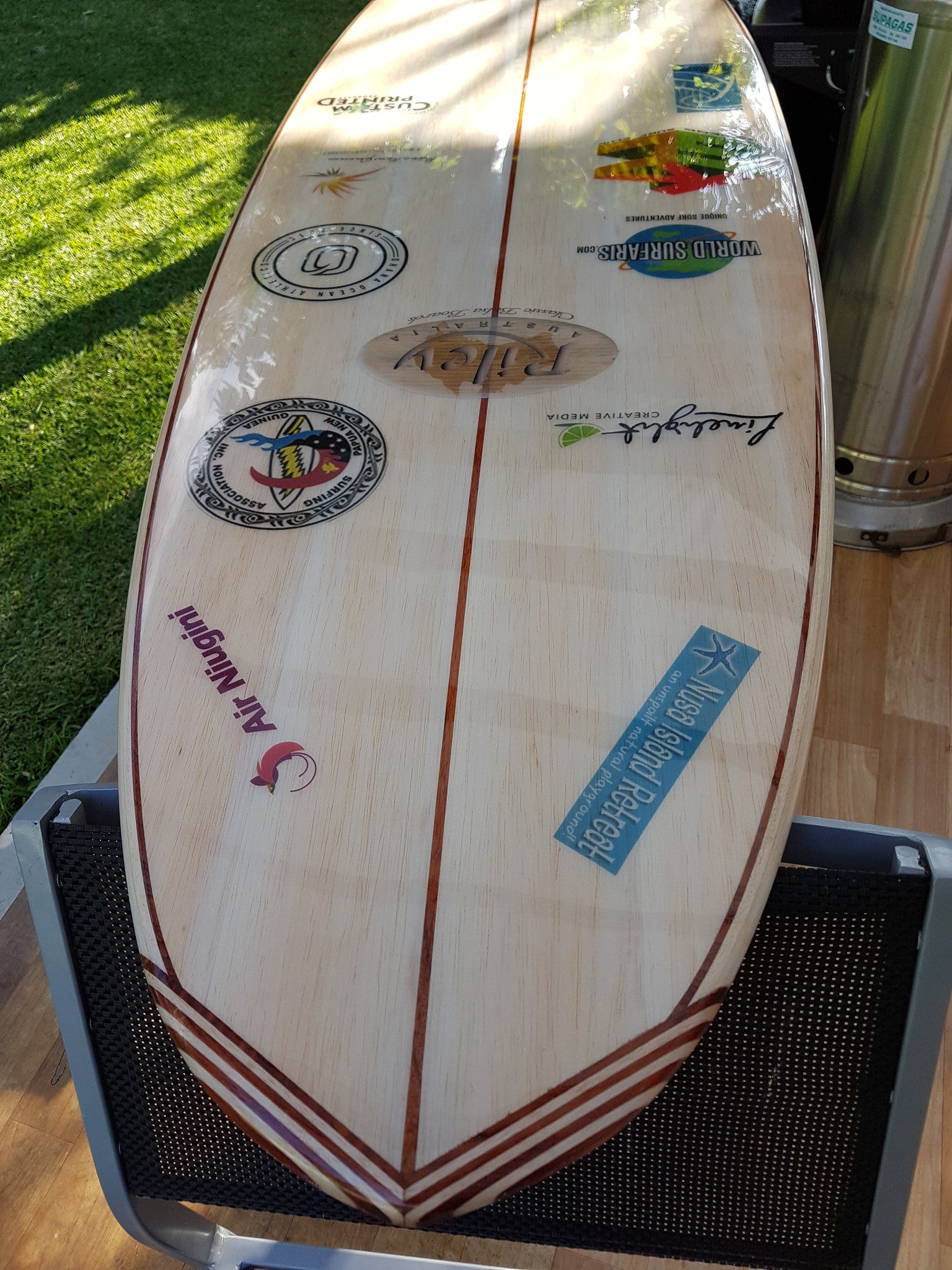 Travel to Papua New Guinea and build a balsa board