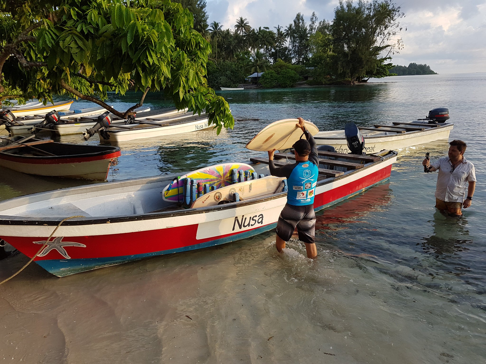 Travel to Papua New Guinea and build a balsa board