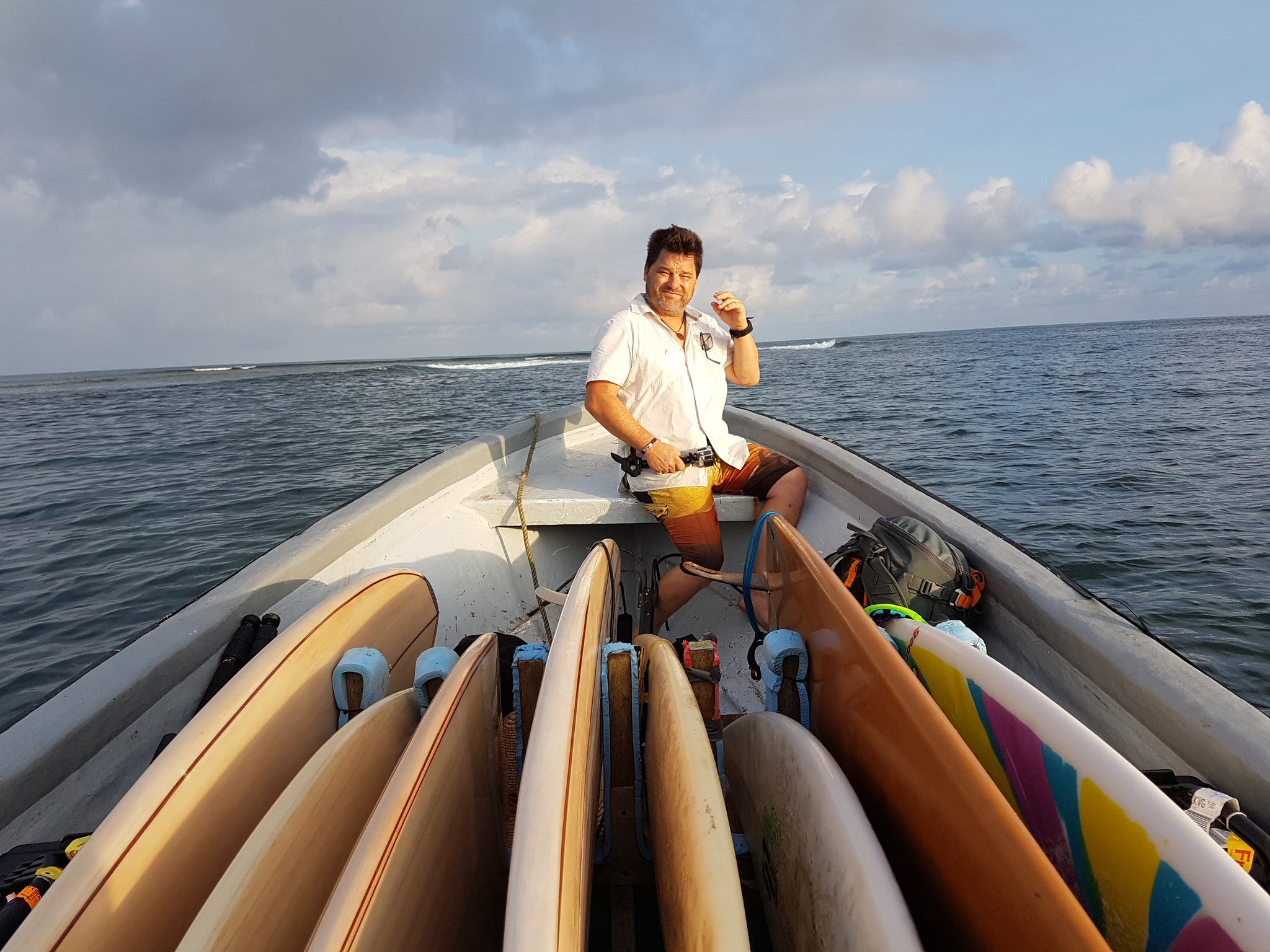 Travel to Papua New Guinea and build a balsa board