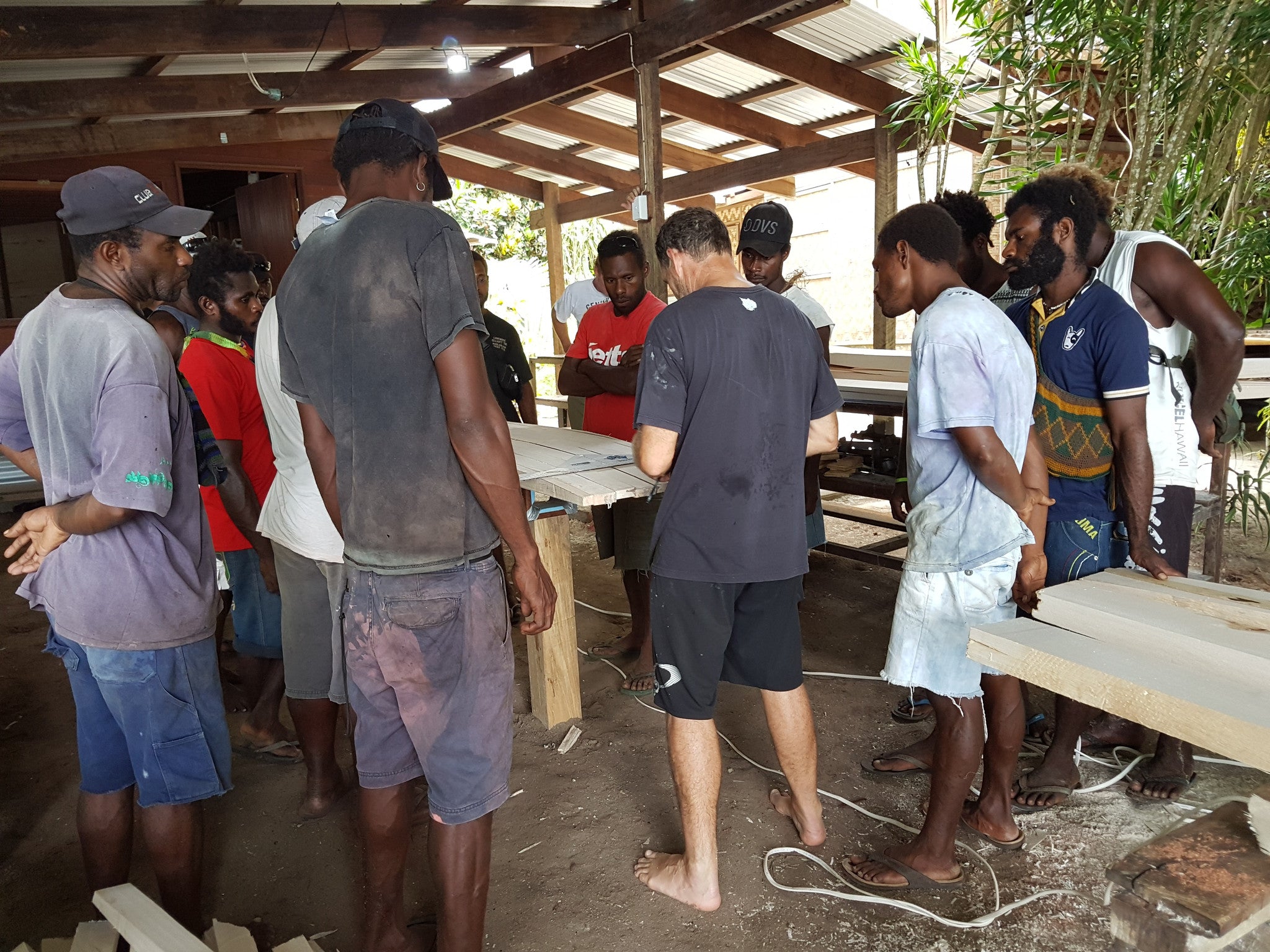 Travel to Papua New Guinea and build a balsa board