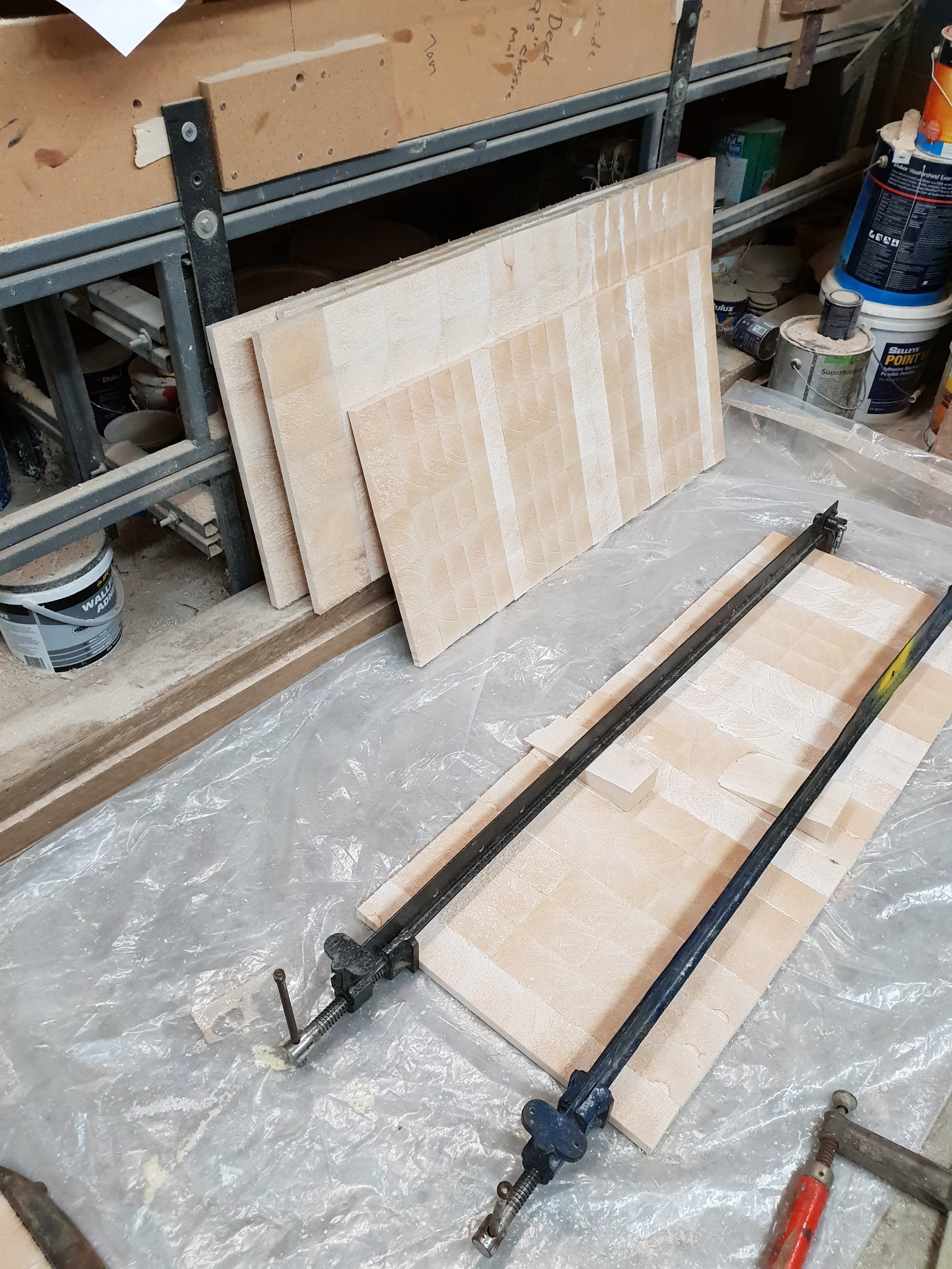 End grain sheet balsa wood - any thickness is possible