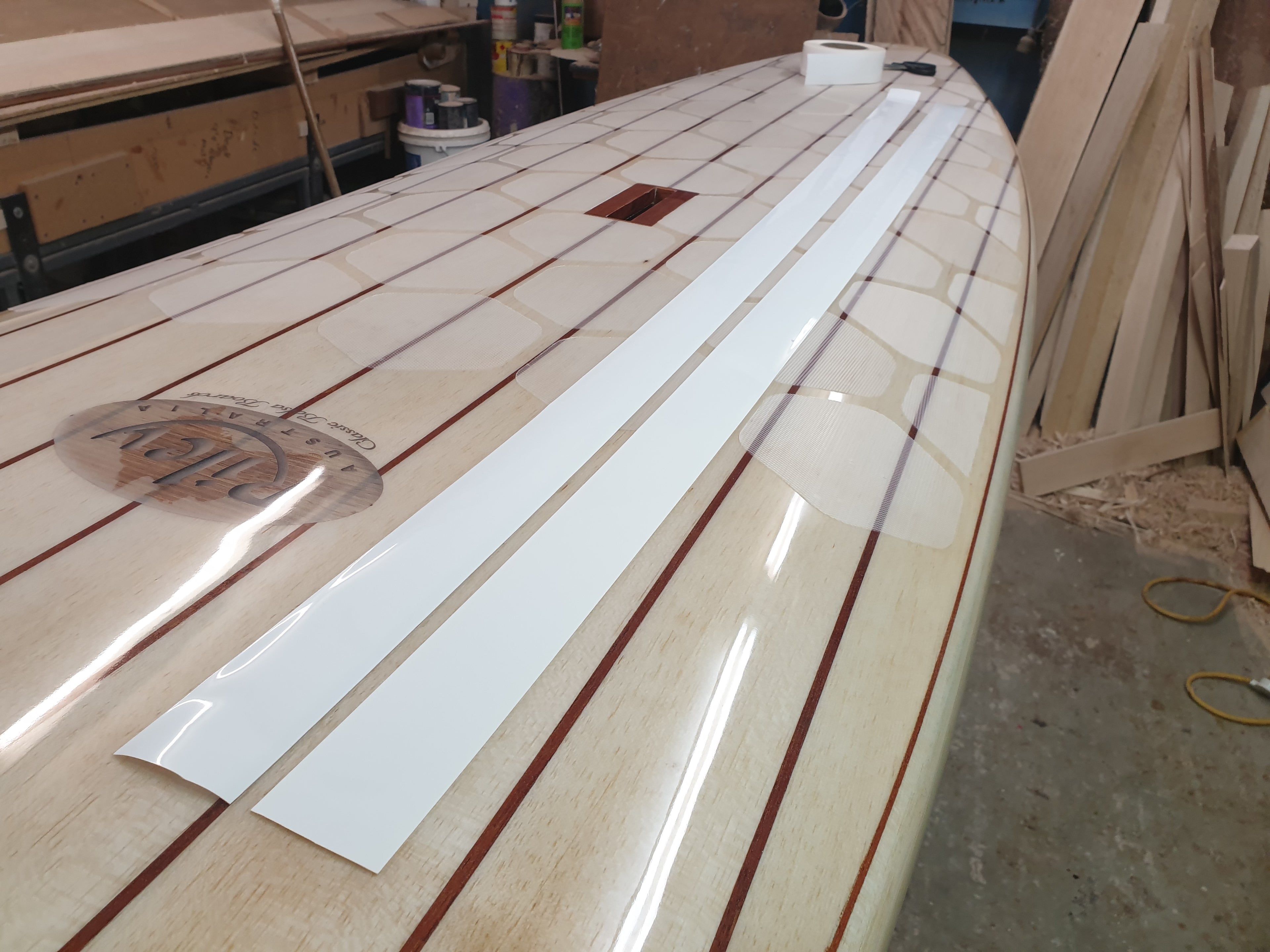 Rail saver pro tape for SUPs, Nipper and race Mals