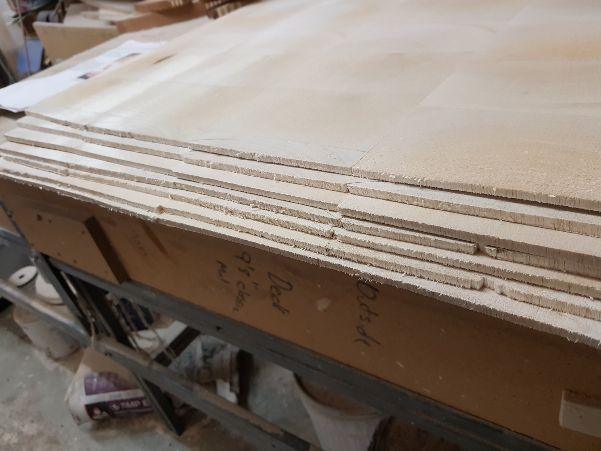 End grain sheet balsa wood - any thickness is possible