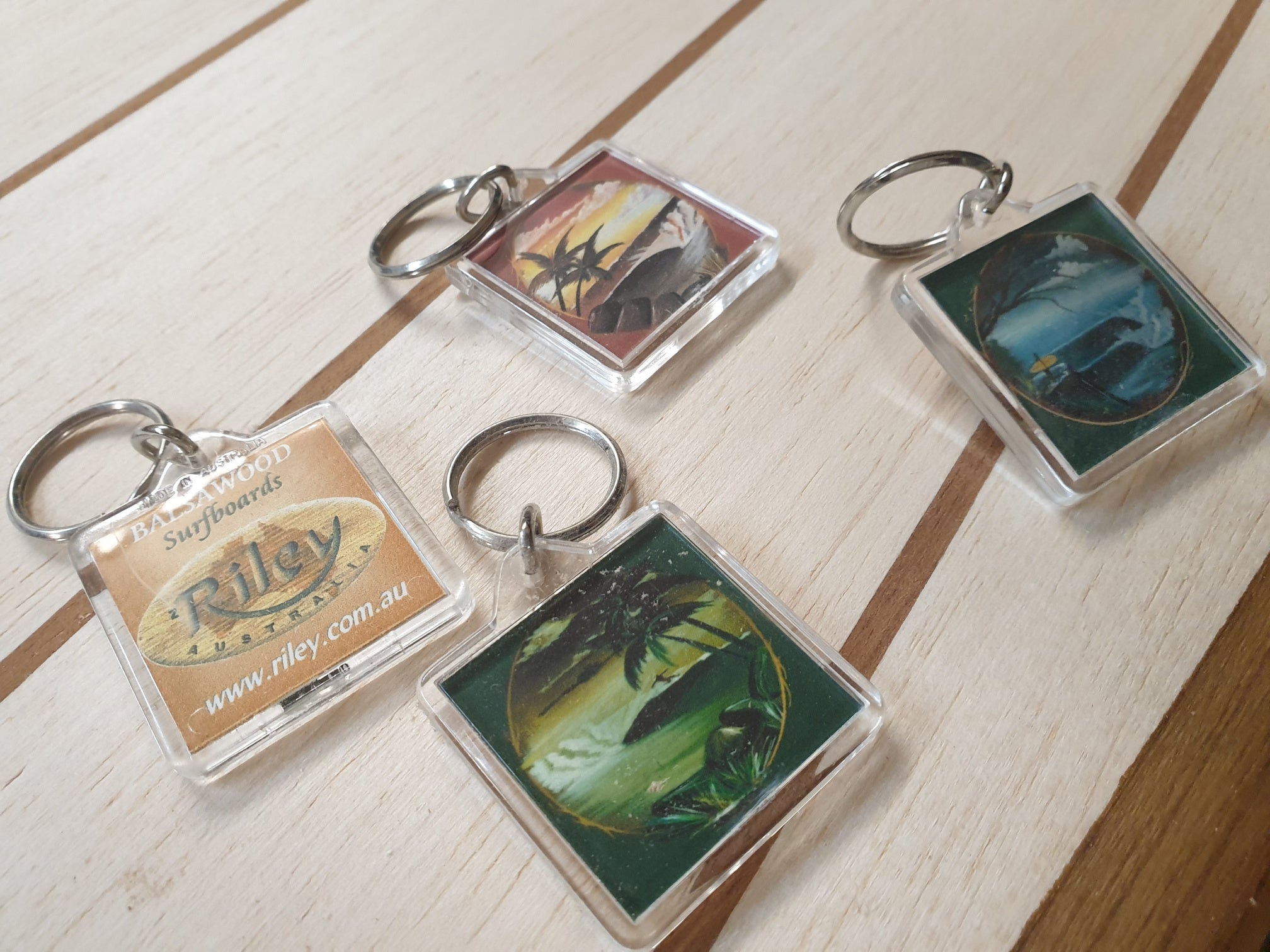 Riley surf keyrings