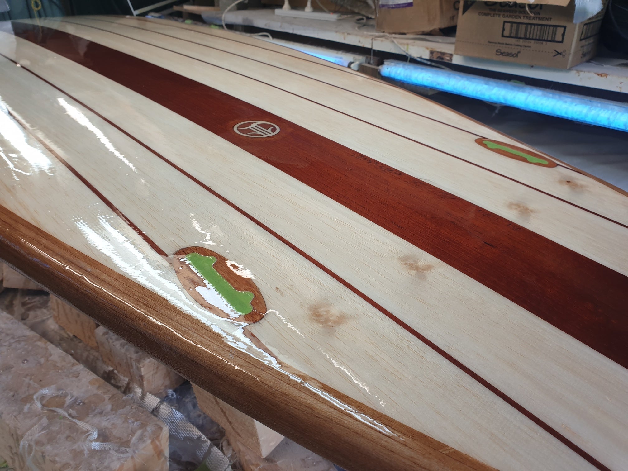 Wood Hand made SUP handles