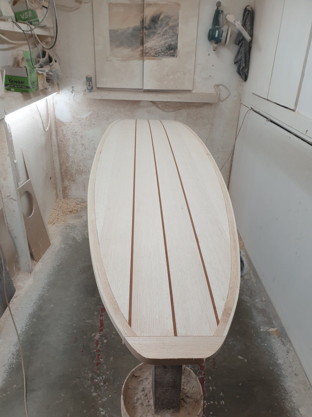 Foam core balsa wood blanks - preshaped