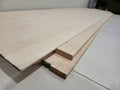 Long grain sheet balsa wood - any thickness is possible, price per m2