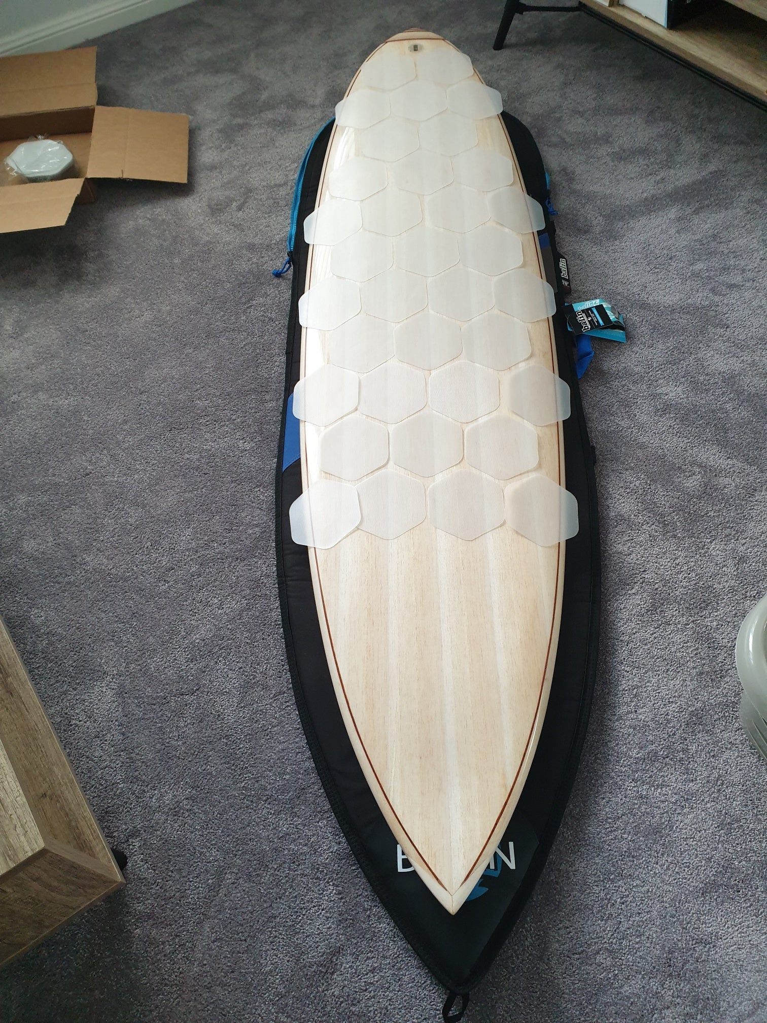 Versa Traction clear DECK grip tape for surfboards