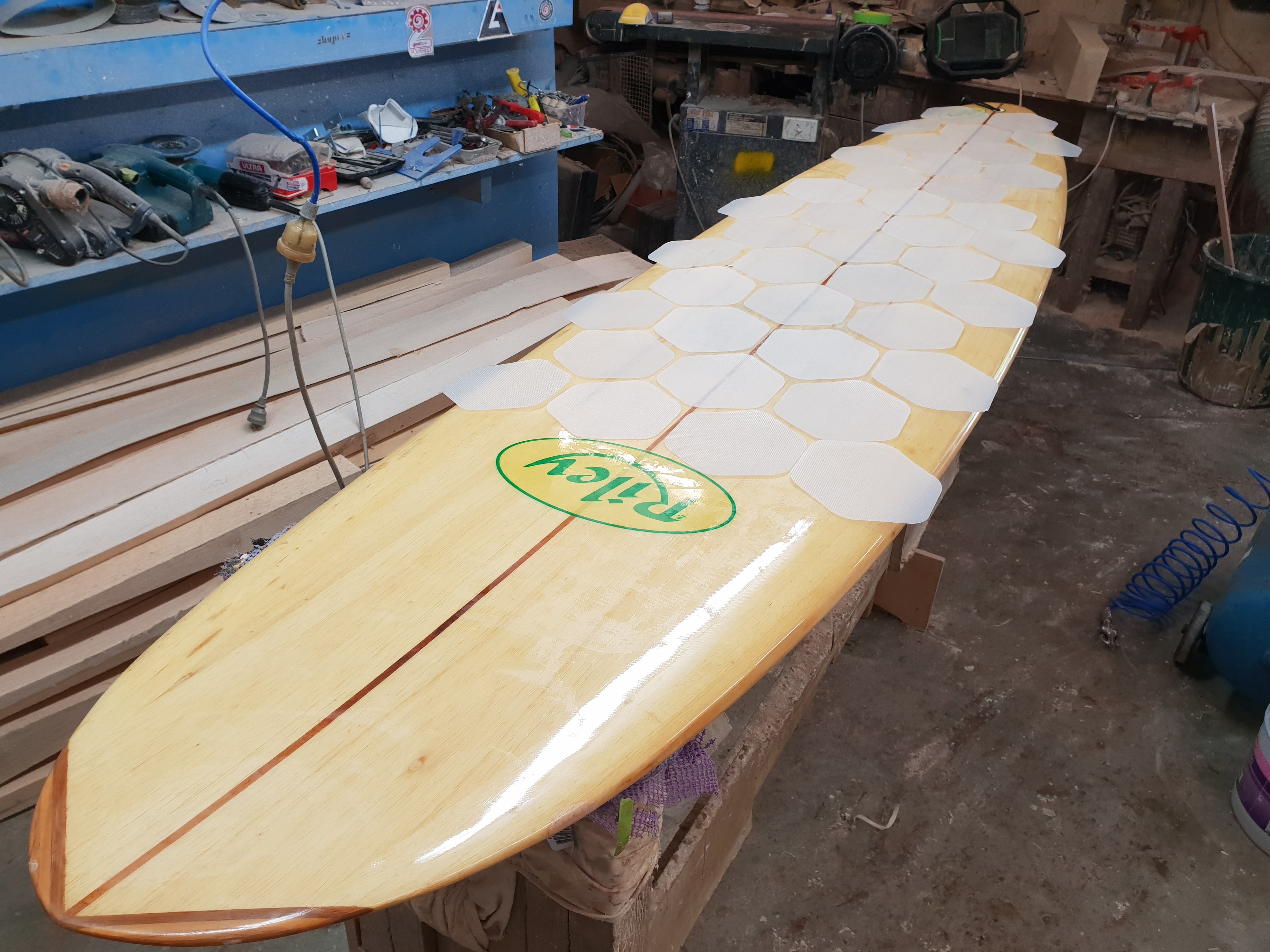 Versa Traction clear DECK grip tape for surfboards