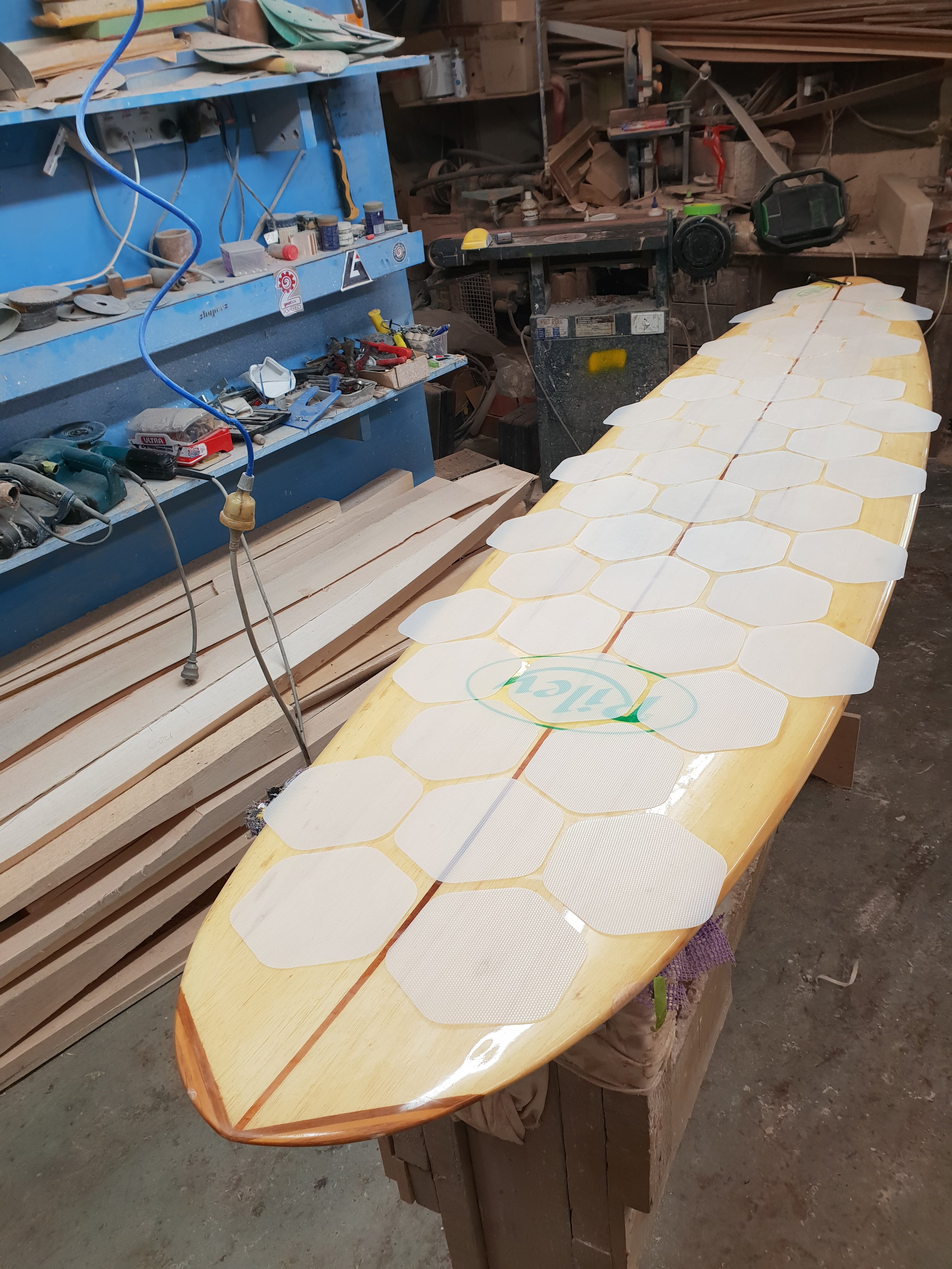 Versa Traction clear DECK grip tape for surfboards