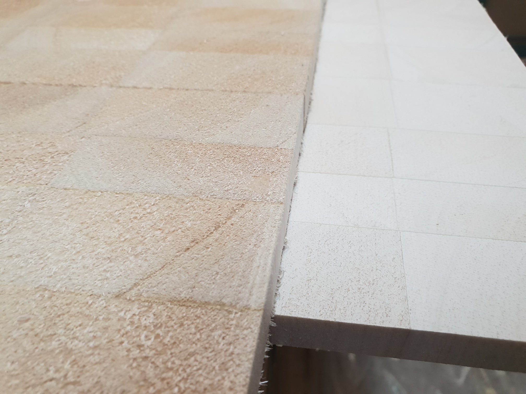 End grain sheet balsa wood - any thickness is possible