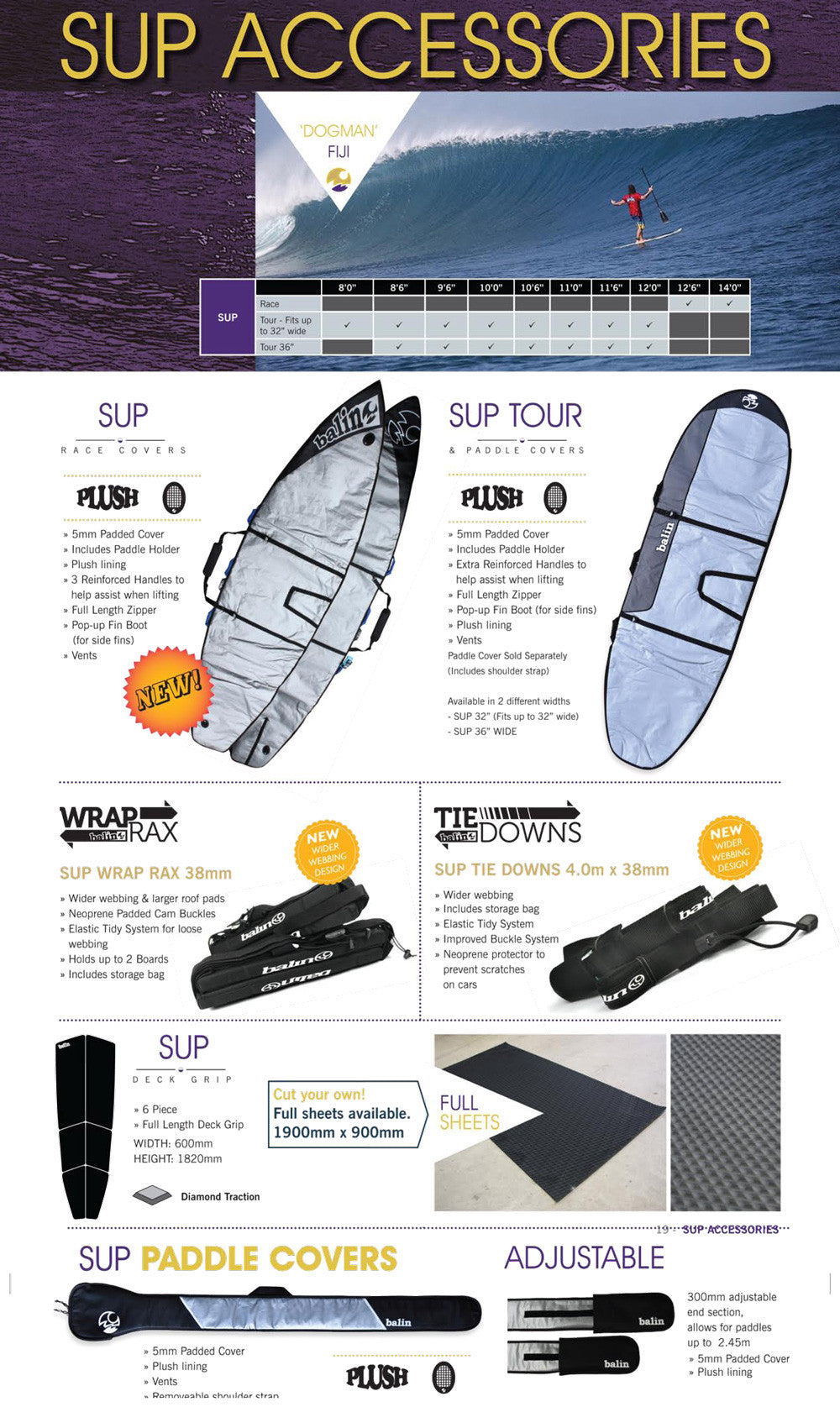 Vented Balin Surfboard covers and bags