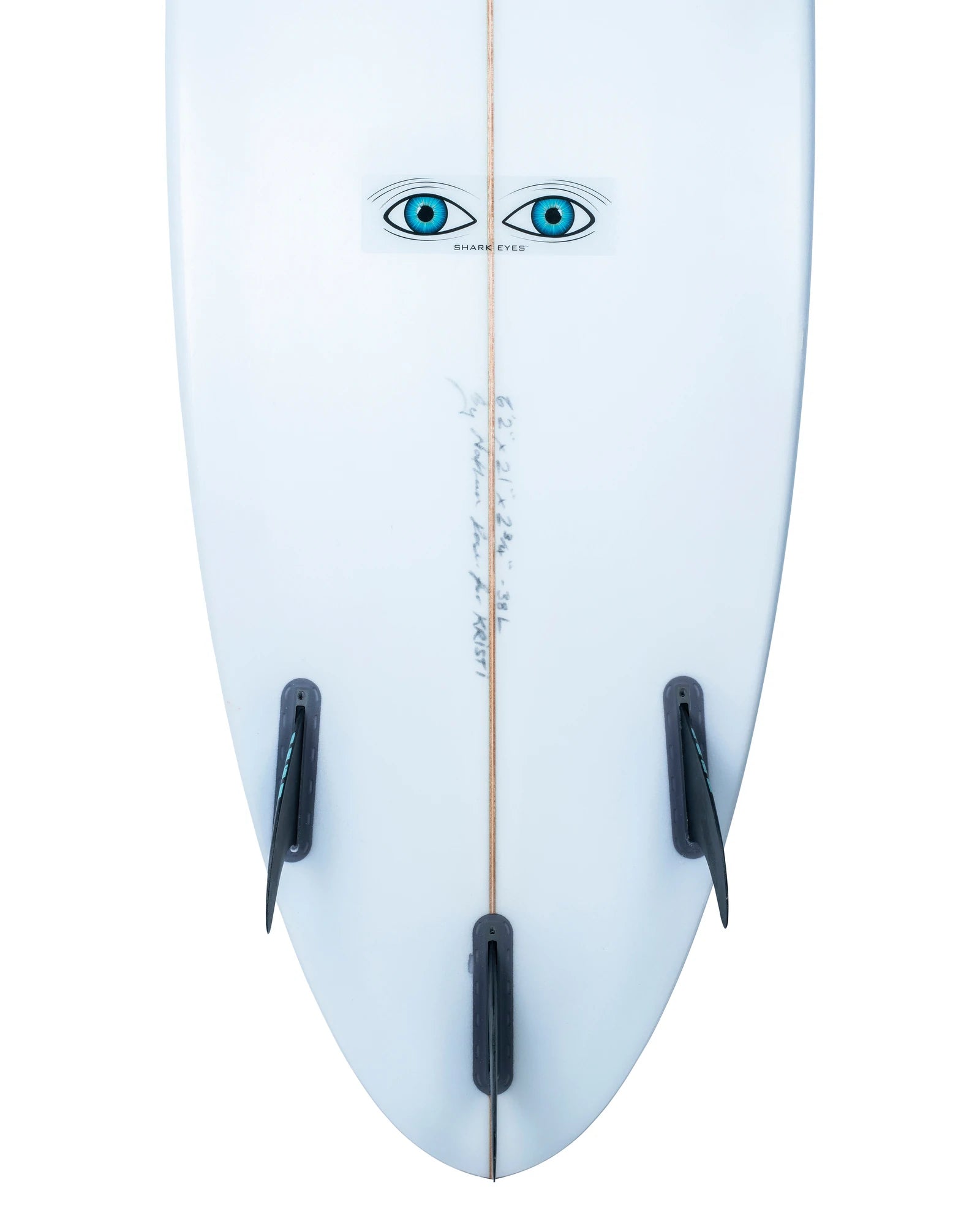 Shark eyes Riley Balsa Wood Surfboards