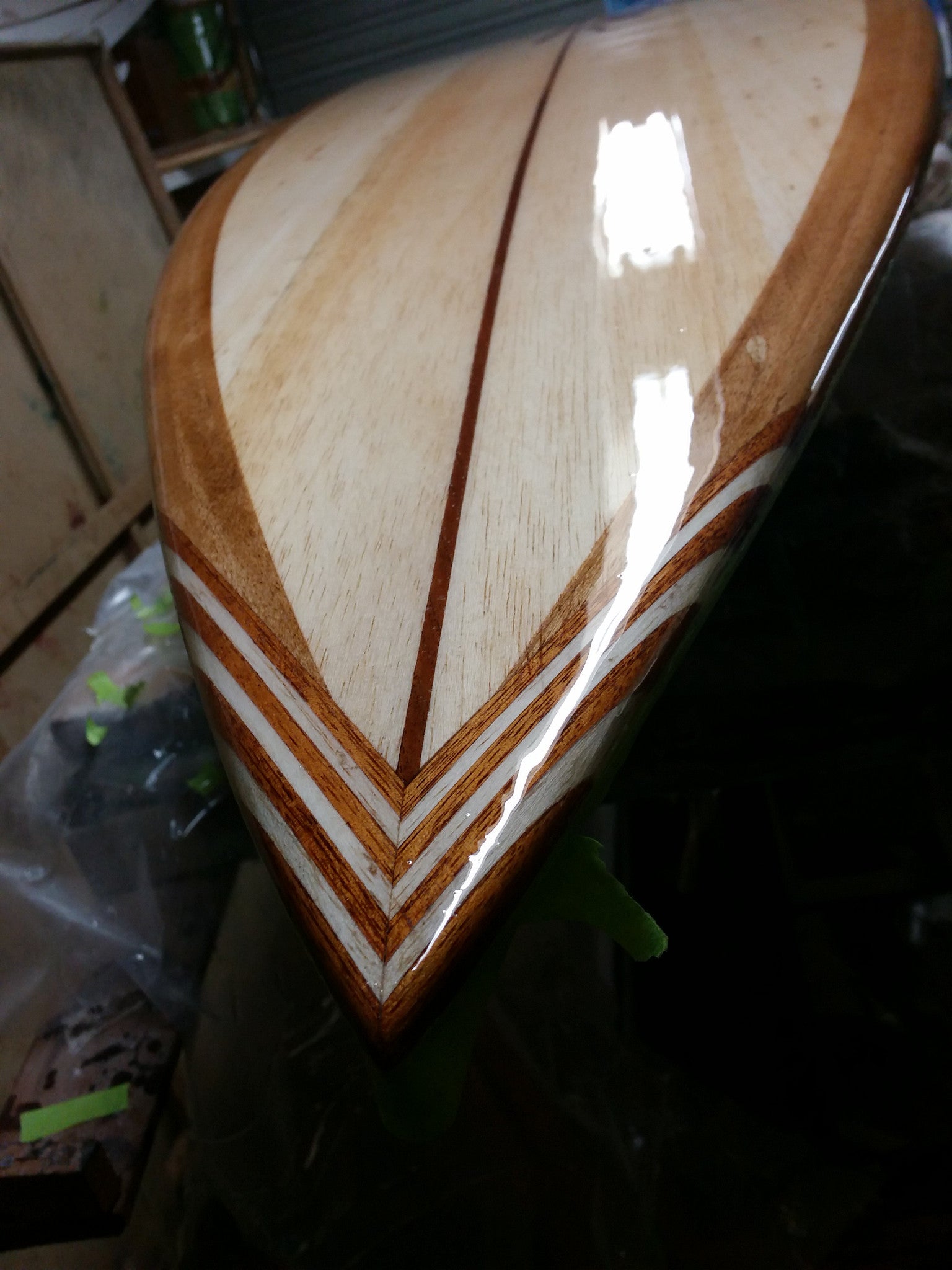 Solid Balsa Hawaiian Gun