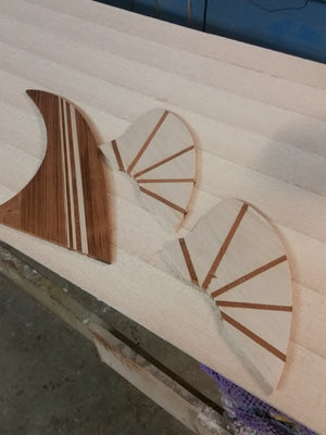 Timber fin blanks