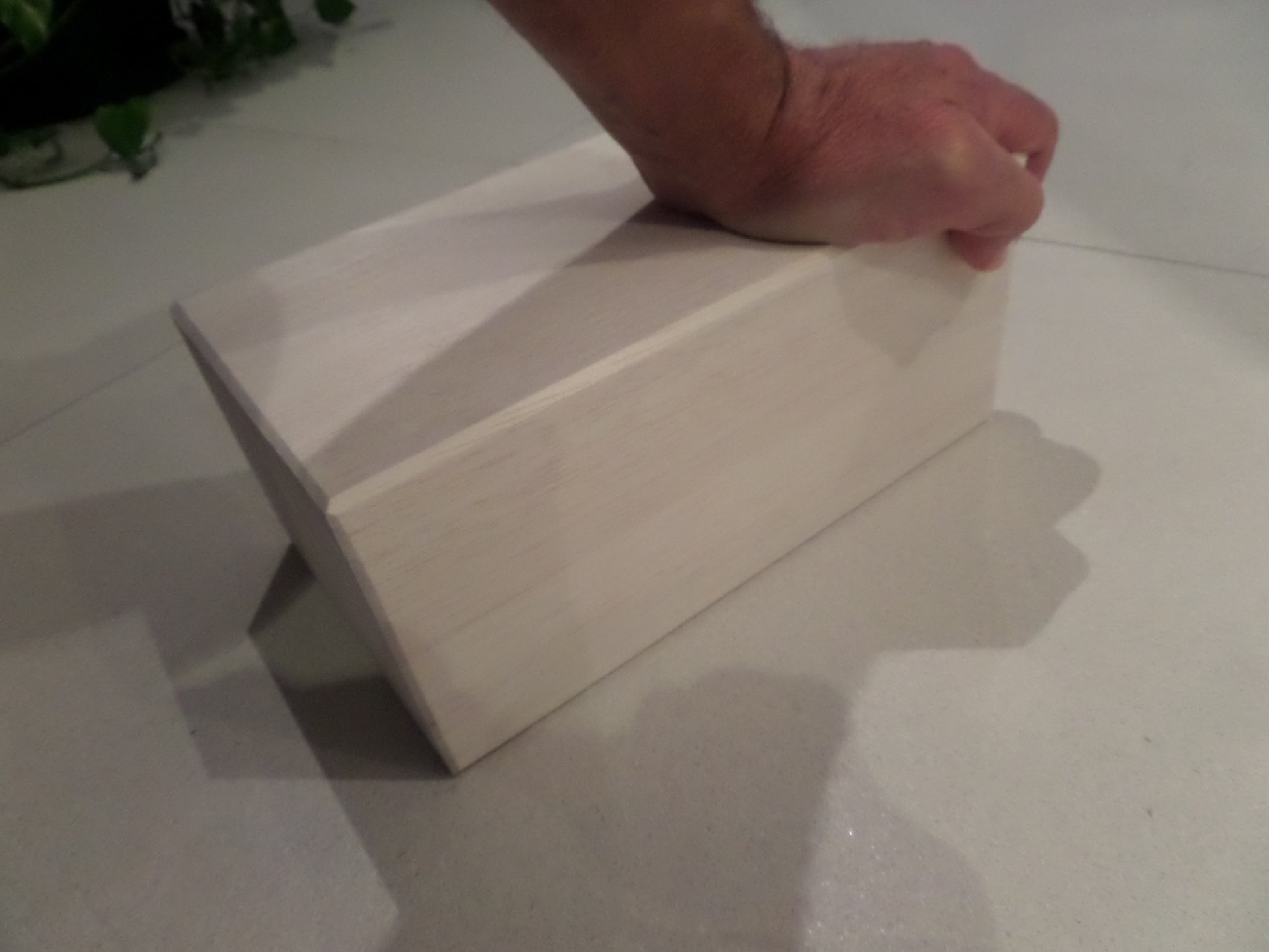 Yoga blocks for Pilates and Yoga in Raw balsa wood
