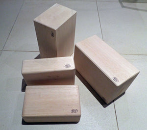 Yoga blocks for Pilates and Yoga in Raw balsa wood