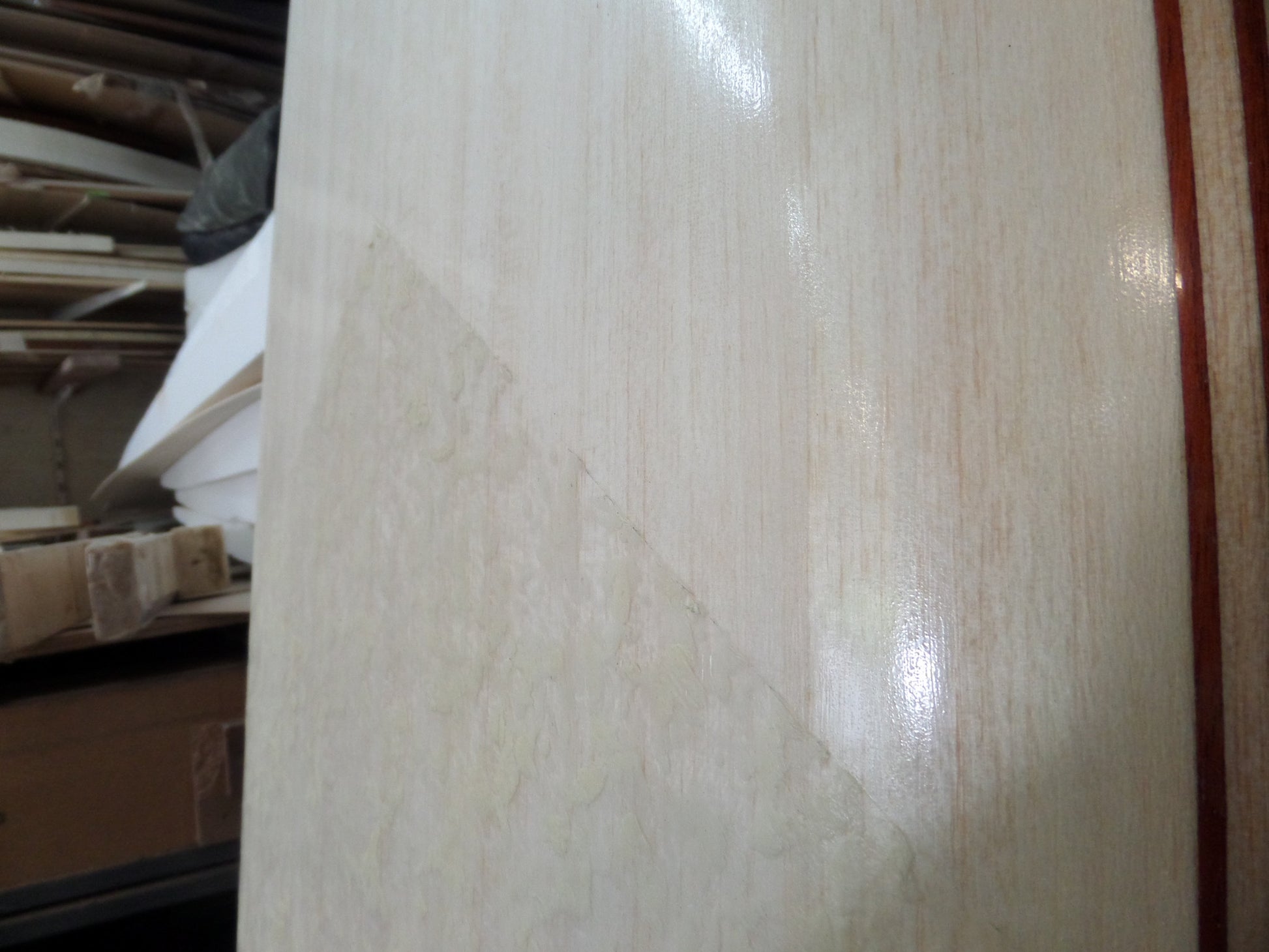 Brush on clear deck grip - waxless
