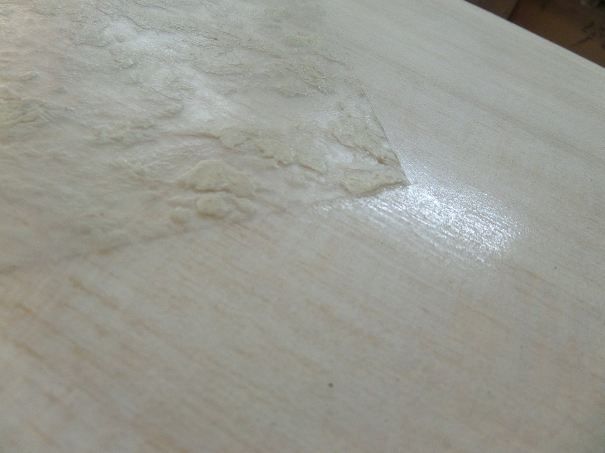 Brush on clear deck grip - waxless