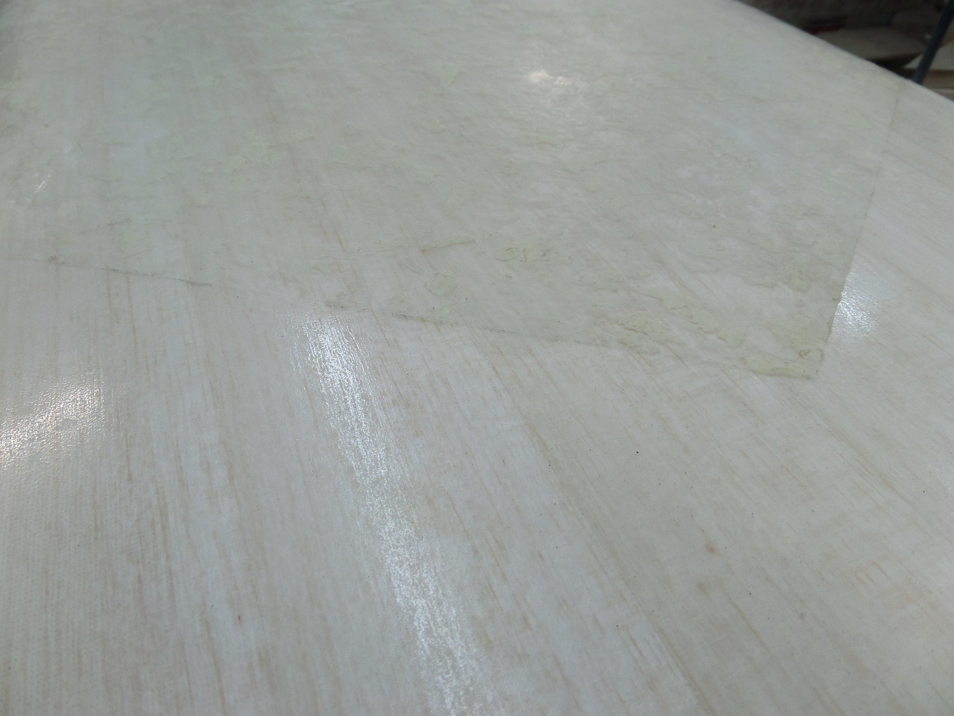 Brush on clear deck grip - waxless