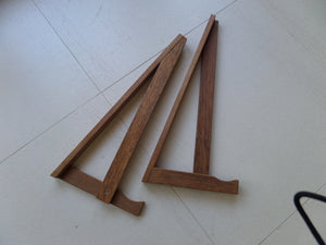 Hand made timber or wood surfboard racks and stands