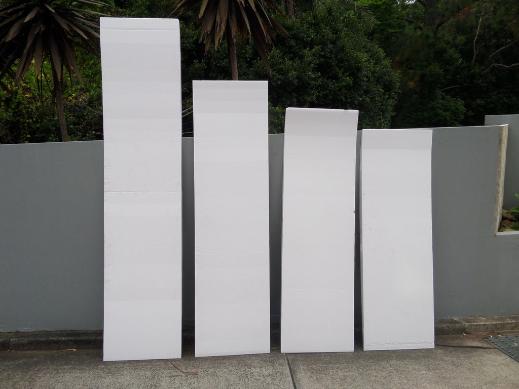 Foam core balsa wood blanks - preshaped