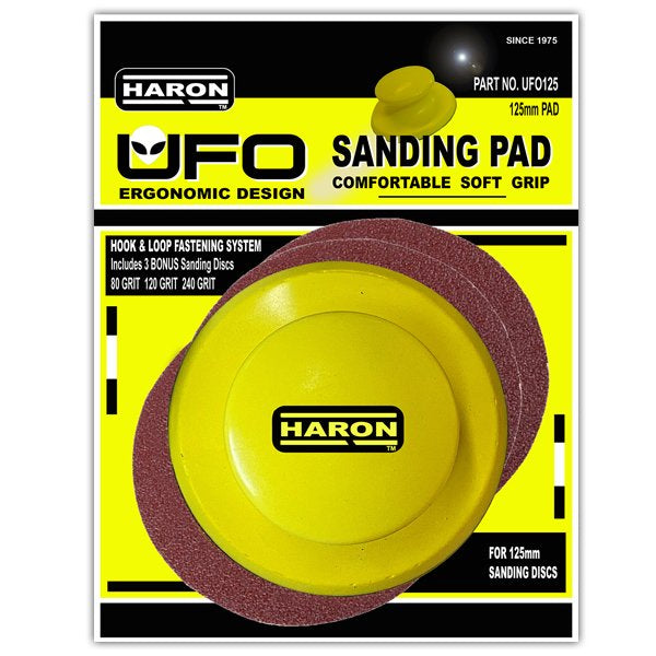 Cam velcro rubbing or sanding block
