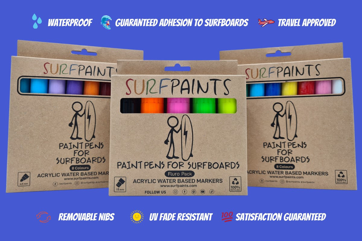 Surfpaints for painting your surfboard