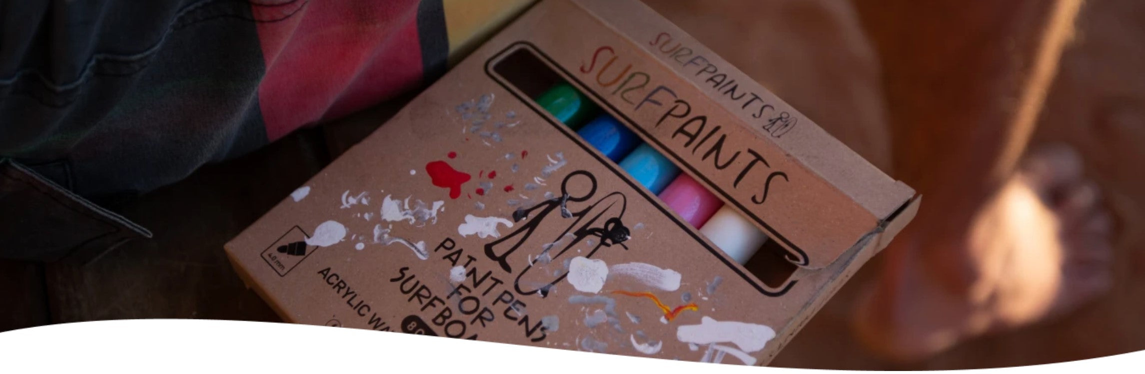 Surfpaints for painting your surfboard Primary not required